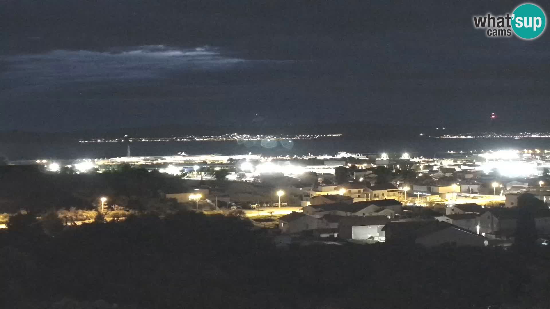 Panorama de la Webcam del Puerto Gazenica de Zadar, Zadar, Croacia