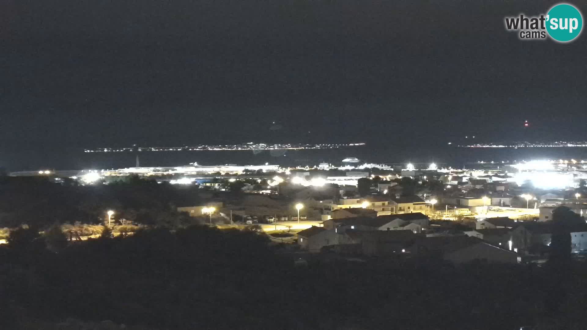 Panorama de la Webcam del Puerto Gazenica de Zadar, Zadar, Croacia