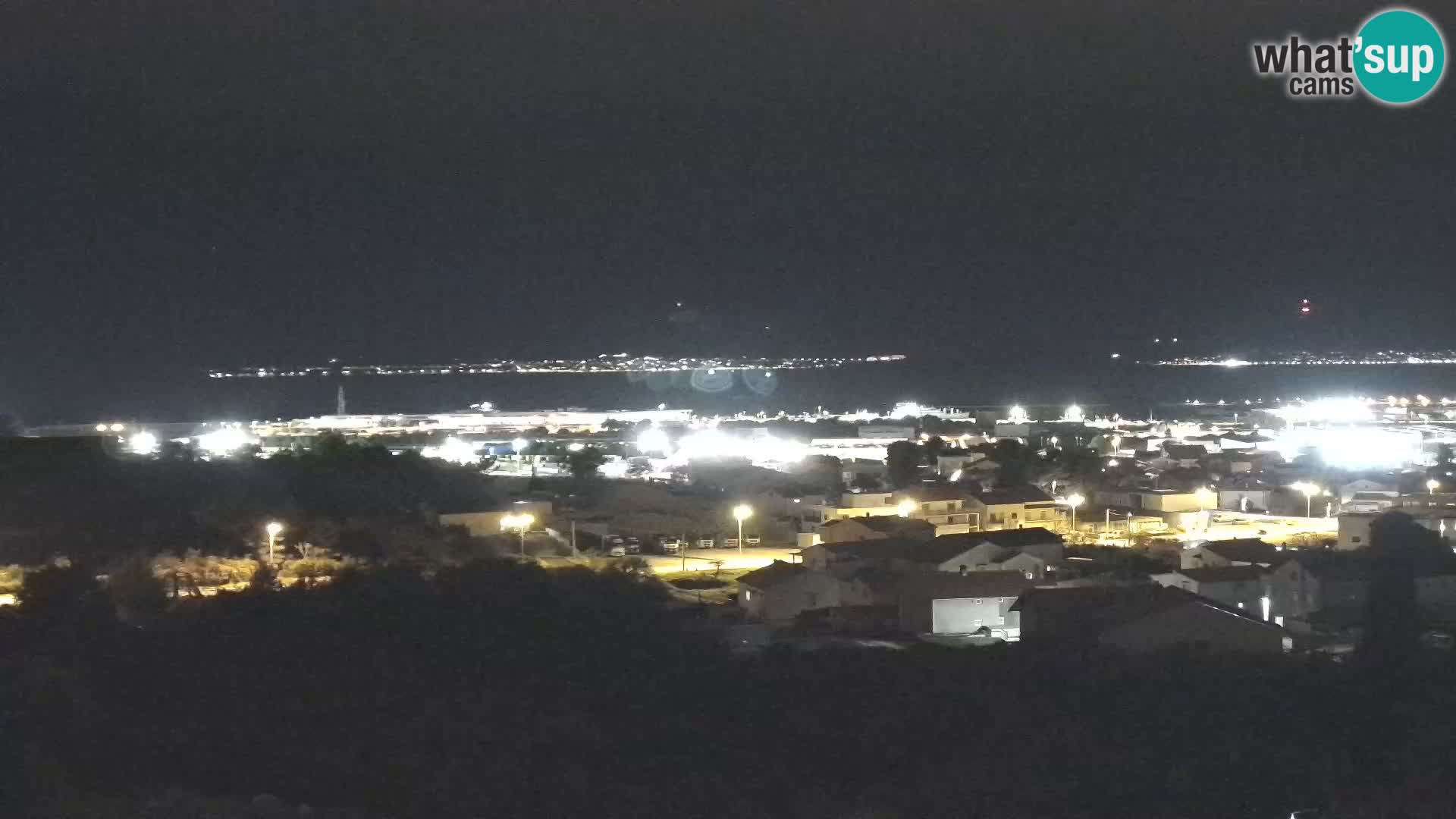 Panorama de la Webcam del Puerto Gazenica de Zadar, Zadar, Croacia