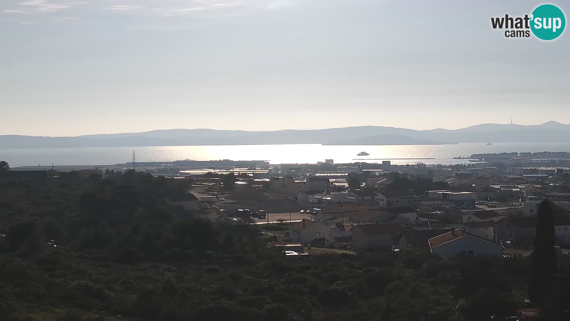 Zadar Pristanišče Gazenica s panoramsko spletno kamero, Zadar, Hrvaška