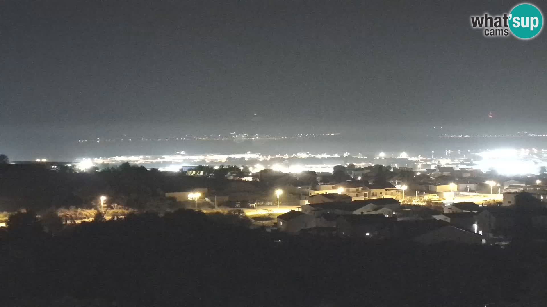 Panorama de la Webcam del Puerto Gazenica de Zadar, Zadar, Croacia