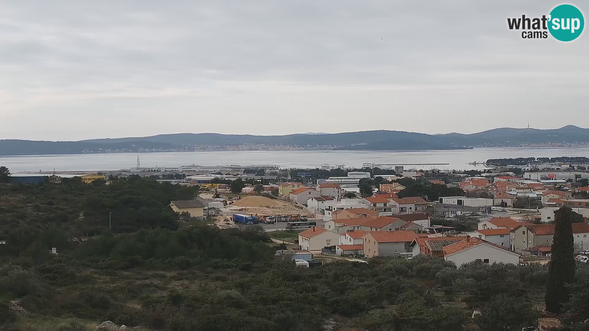 Zadar Port Gazenica Webcam Panorama, Zadar, Croatia