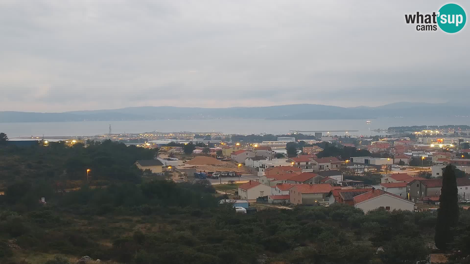 Zadar Port Gazenica Webcam Panorama, Zadar, Croatia