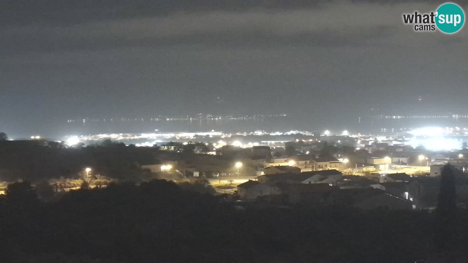 Panorama de la Webcam del Puerto Gazenica de Zadar, Zadar, Croacia