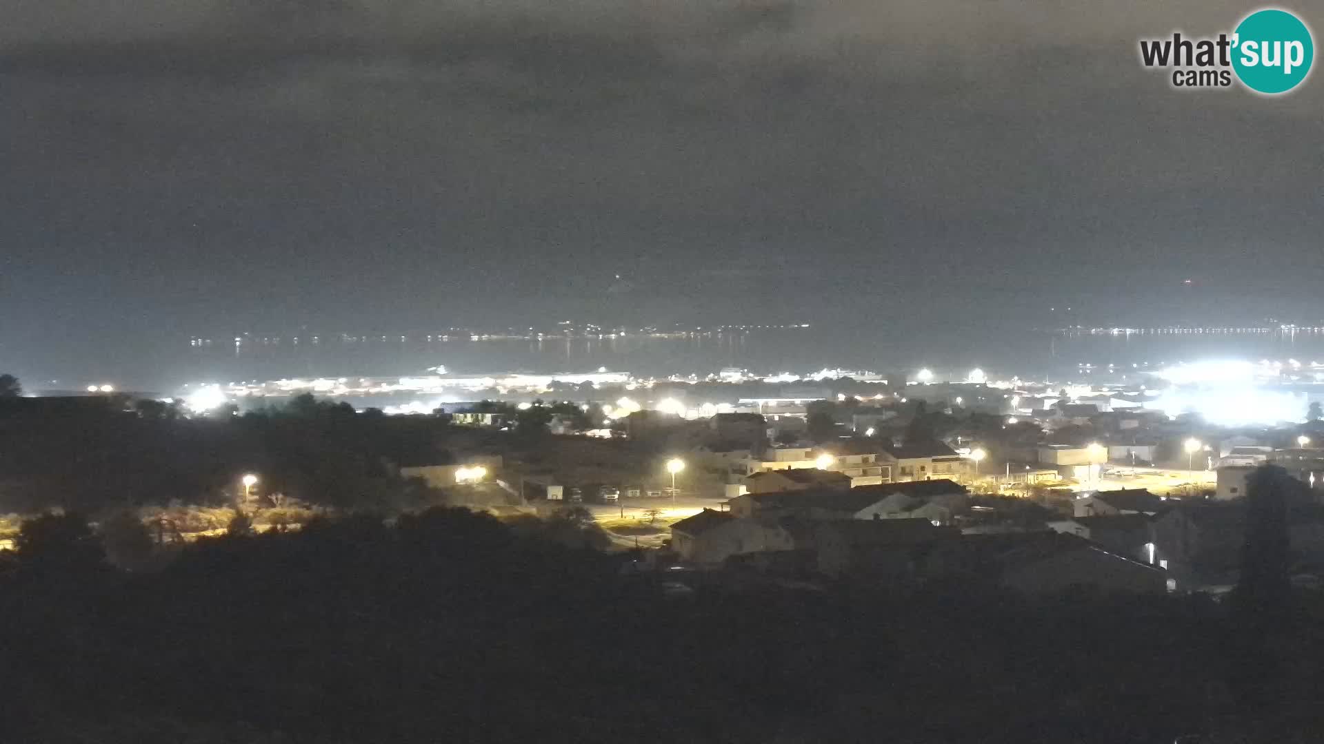 Panorama de la Webcam del Puerto Gazenica de Zadar, Zadar, Croacia