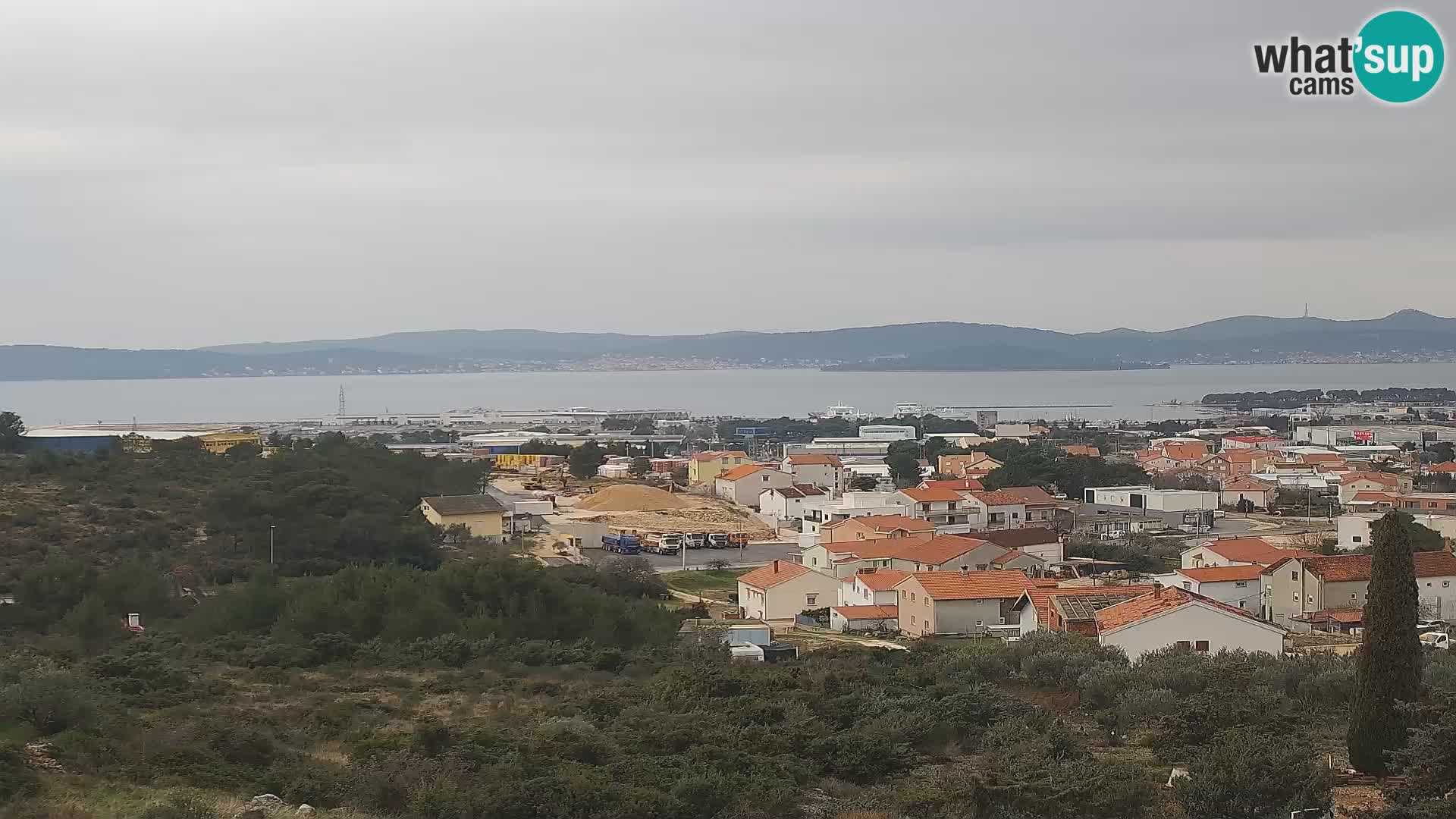 Zadar Porto di Gazenica Webcam Panorama, Zara, Croazia