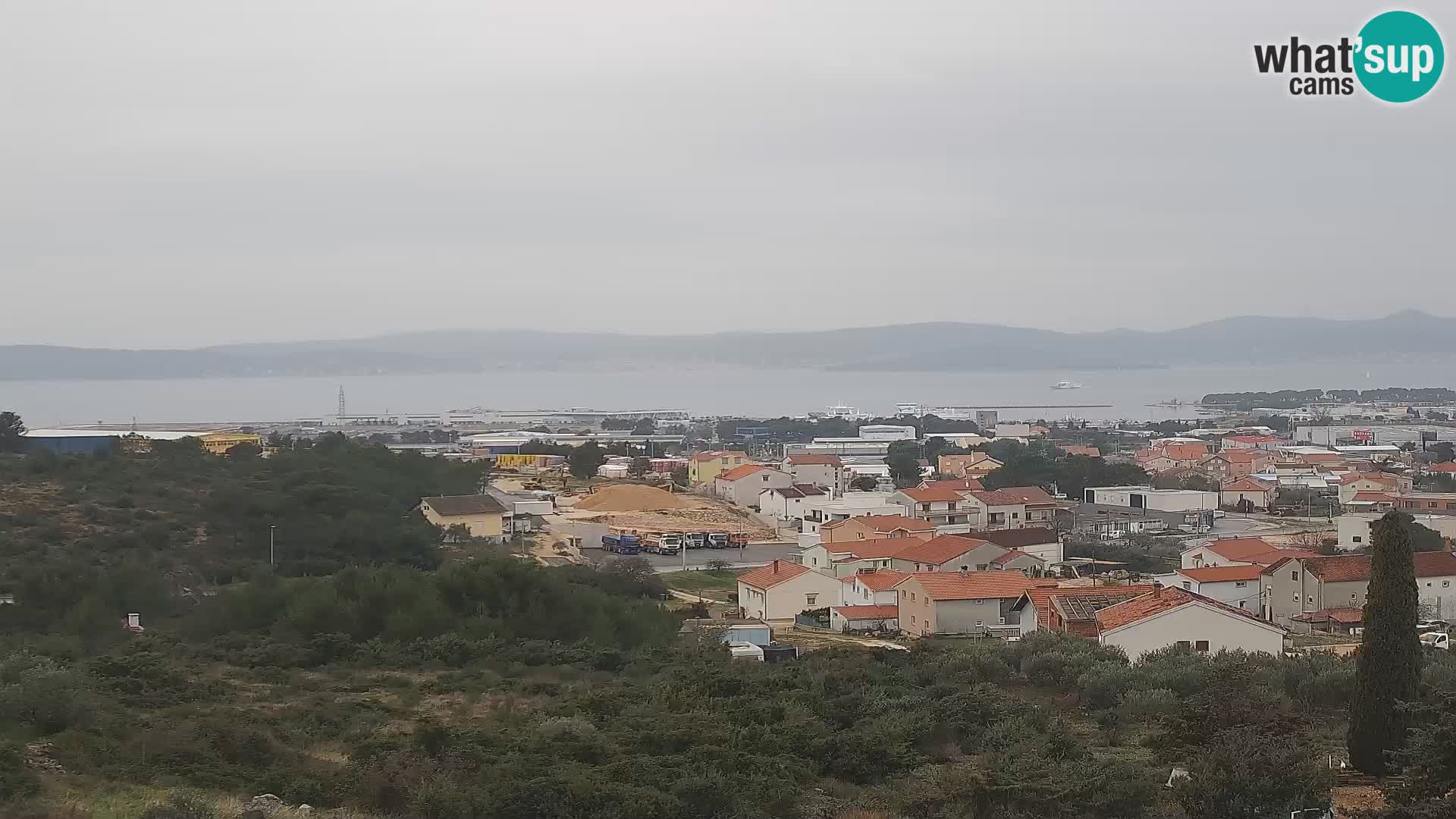 Zadar Porto di Gazenica Webcam Panorama, Zara, Croazia