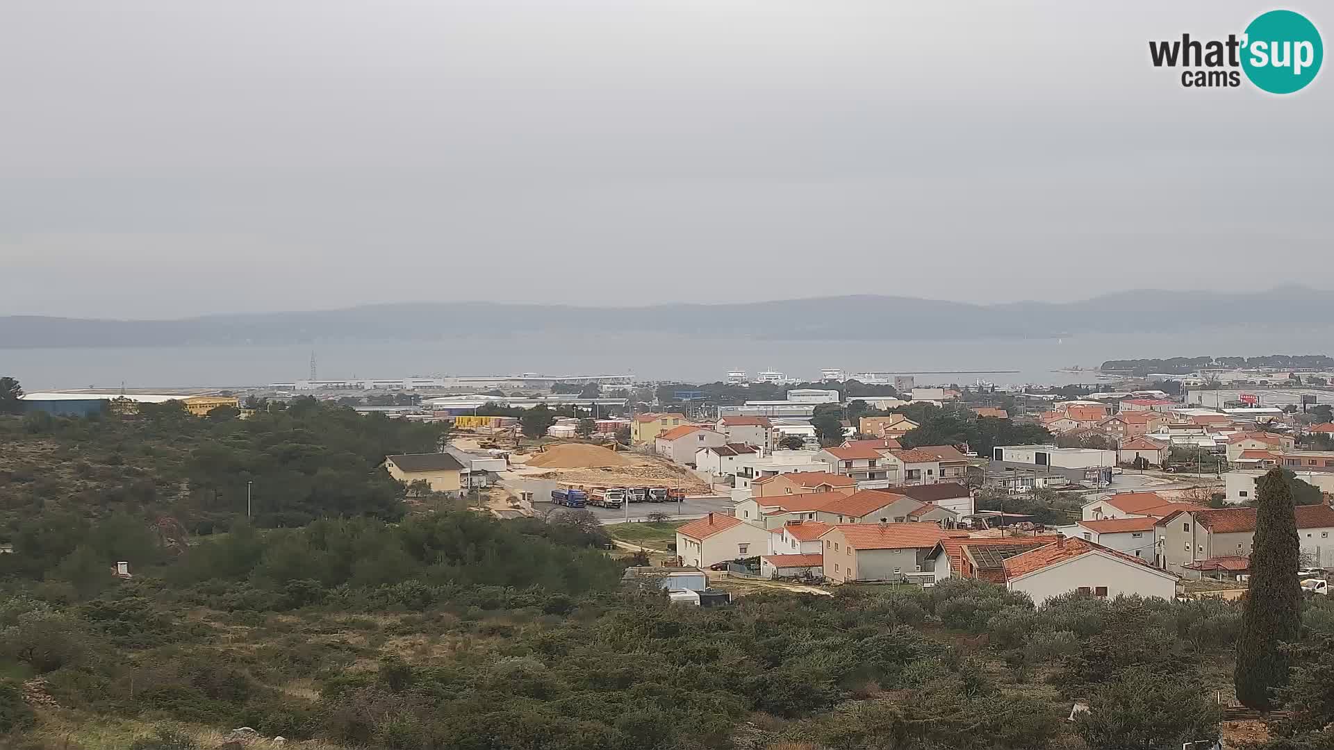 Zadar Porto di Gazenica Webcam Panorama, Zara, Croazia