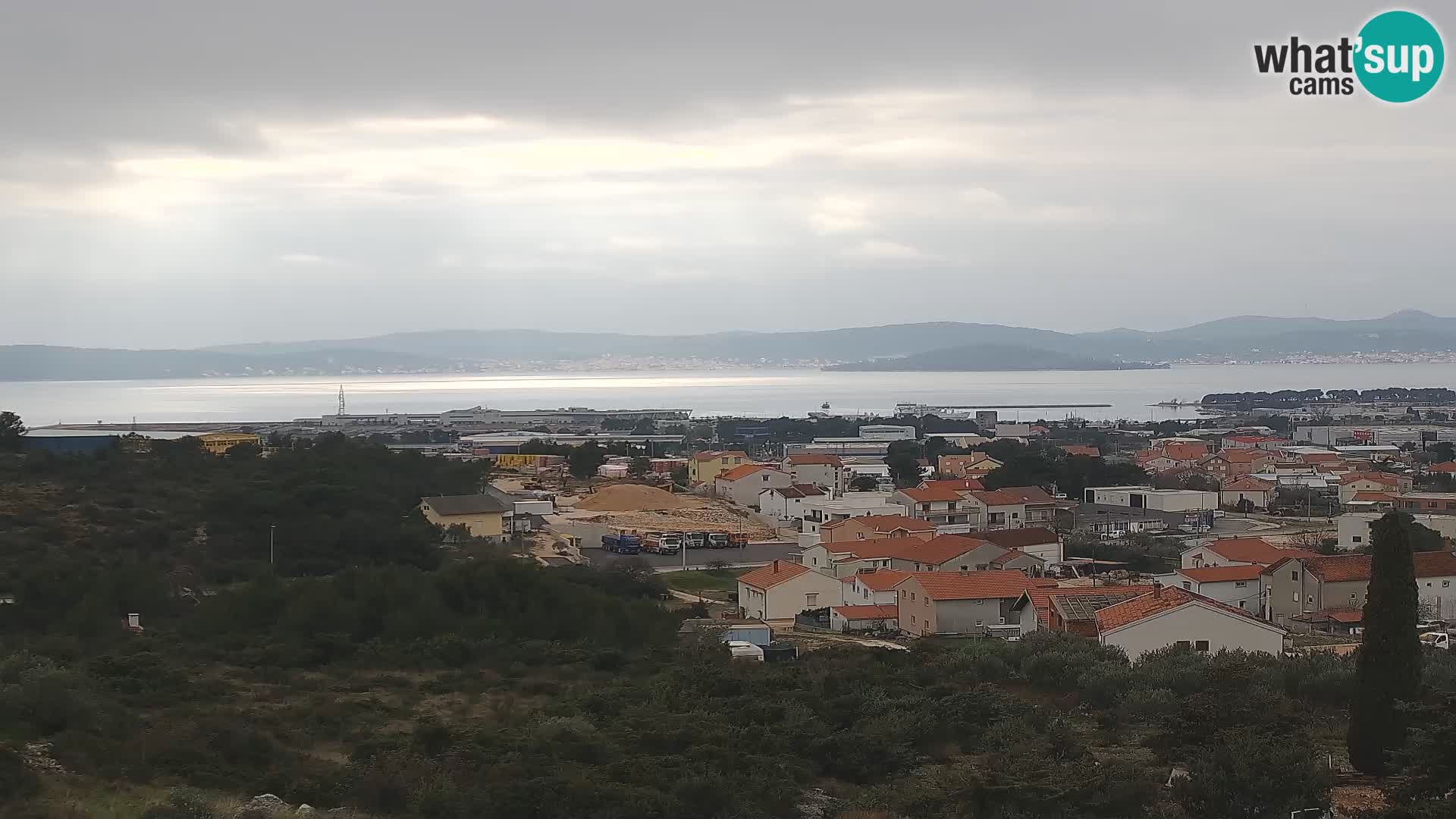 Zadar Port Gazenica Webcam Panorama, Zadar, Croatia