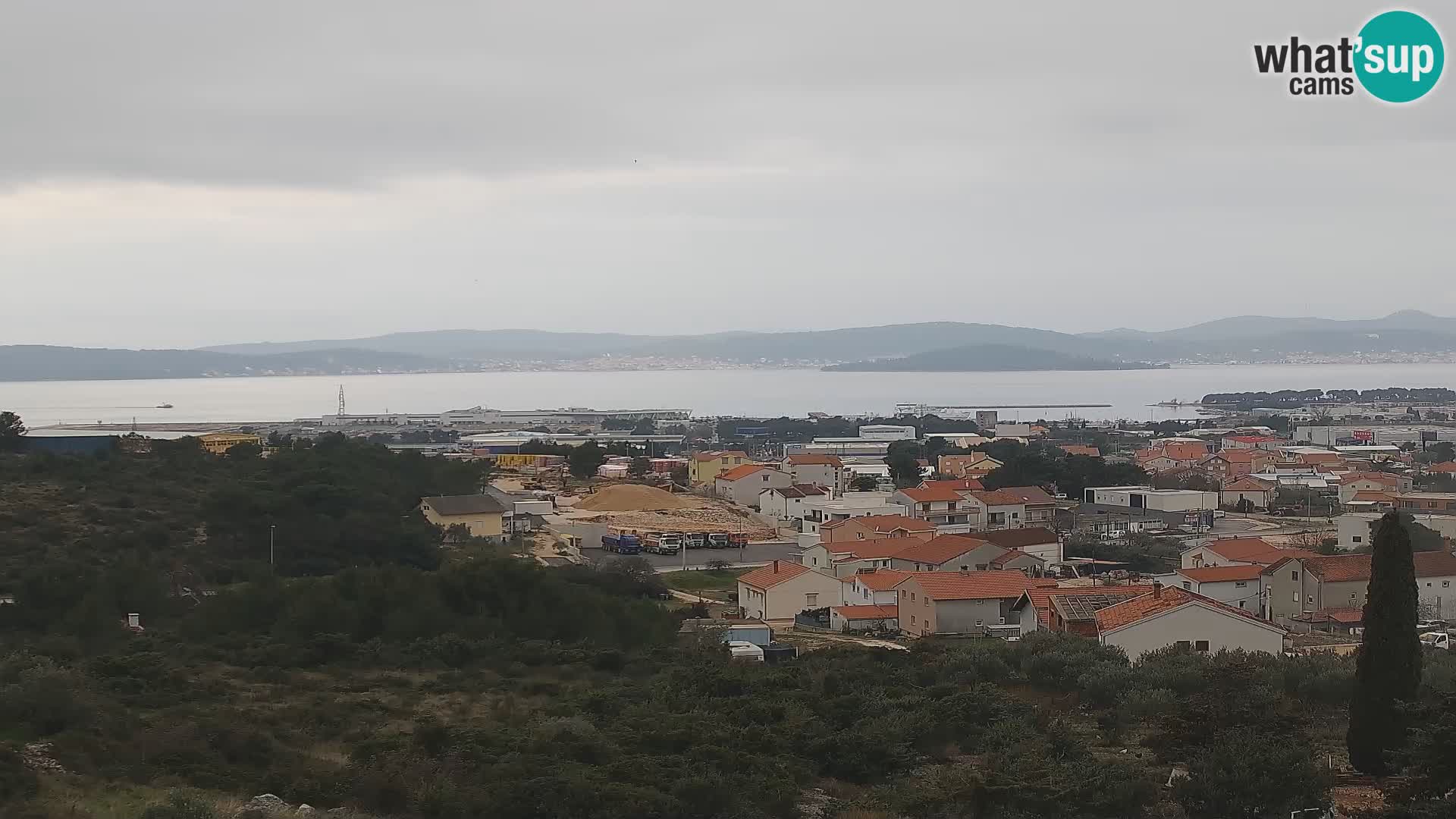 Zadar Porto di Gazenica Webcam Panorama, Zara, Croazia