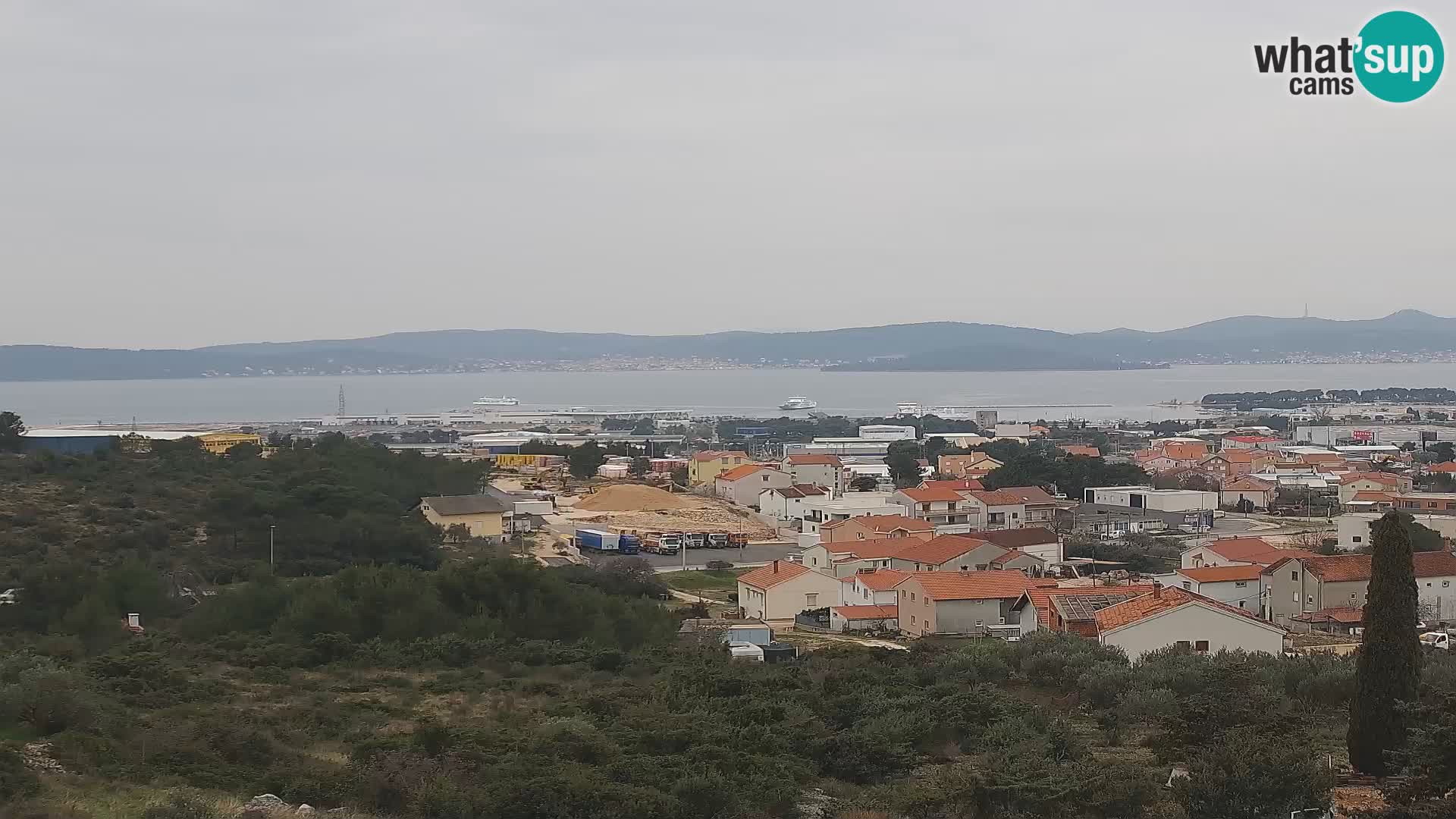 Zadar Porto di Gazenica Webcam Panorama, Zara, Croazia