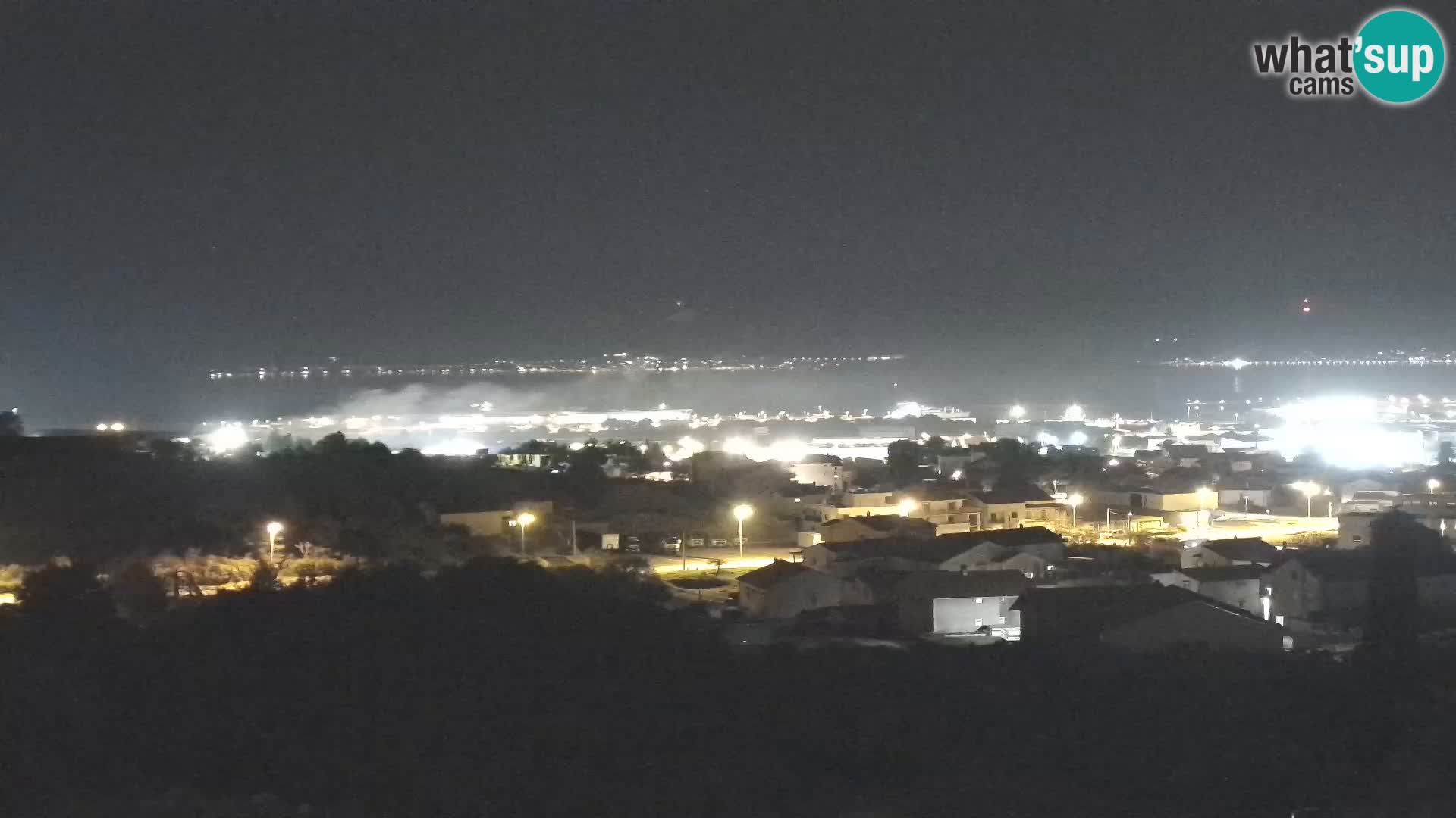 Panorama de la Webcam del Puerto Gazenica de Zadar, Zadar, Croacia