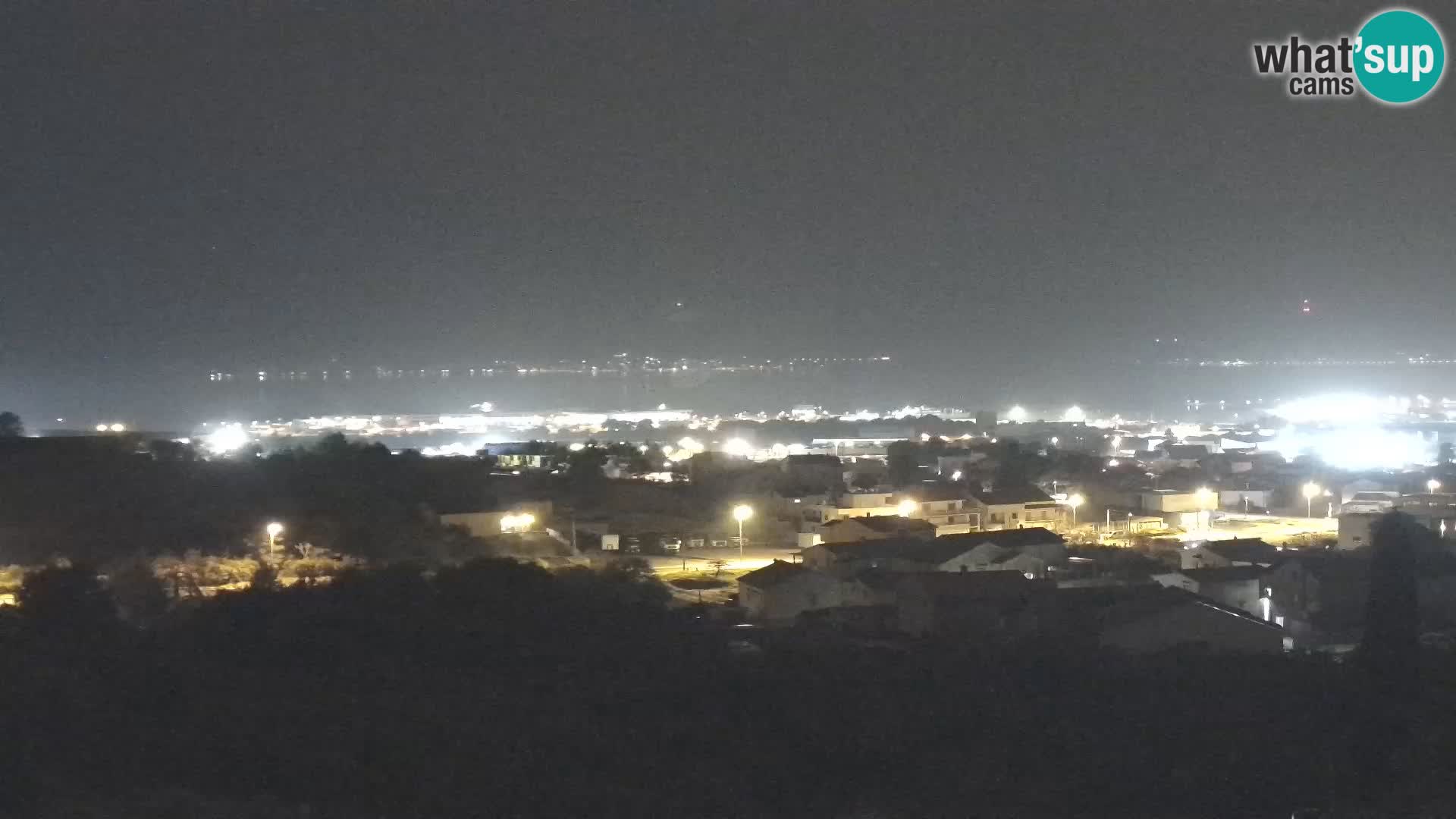 Panorama de la Webcam del Puerto Gazenica de Zadar, Zadar, Croacia