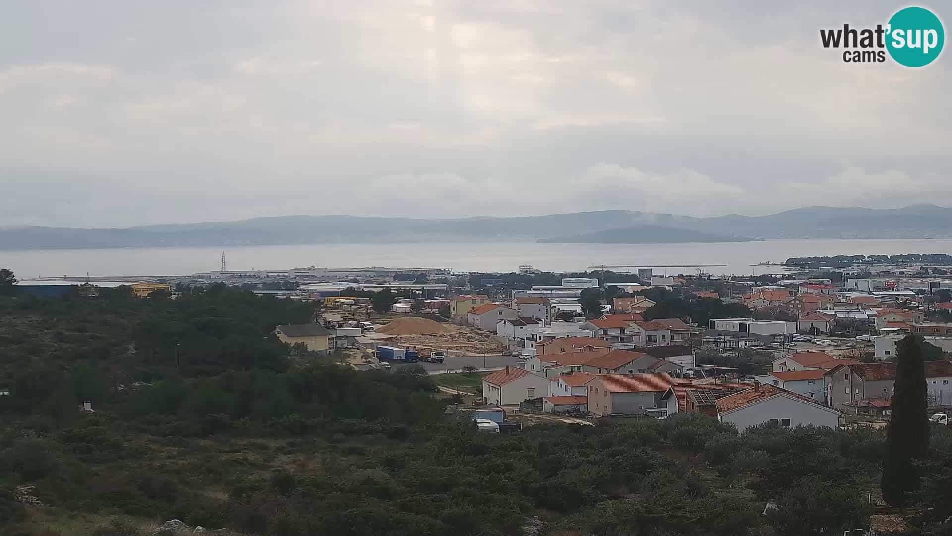 Zadar Port Gazenica Webcam Panorama, Zadar, Croatia