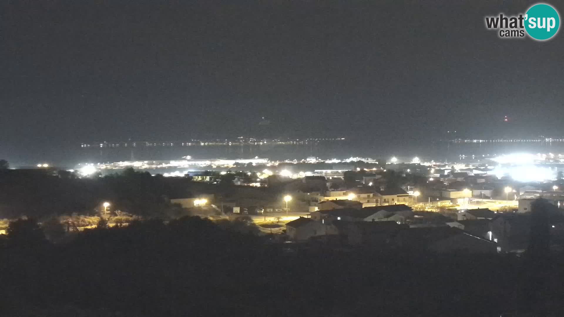 Panorama de la Webcam del Puerto Gazenica de Zadar, Zadar, Croacia