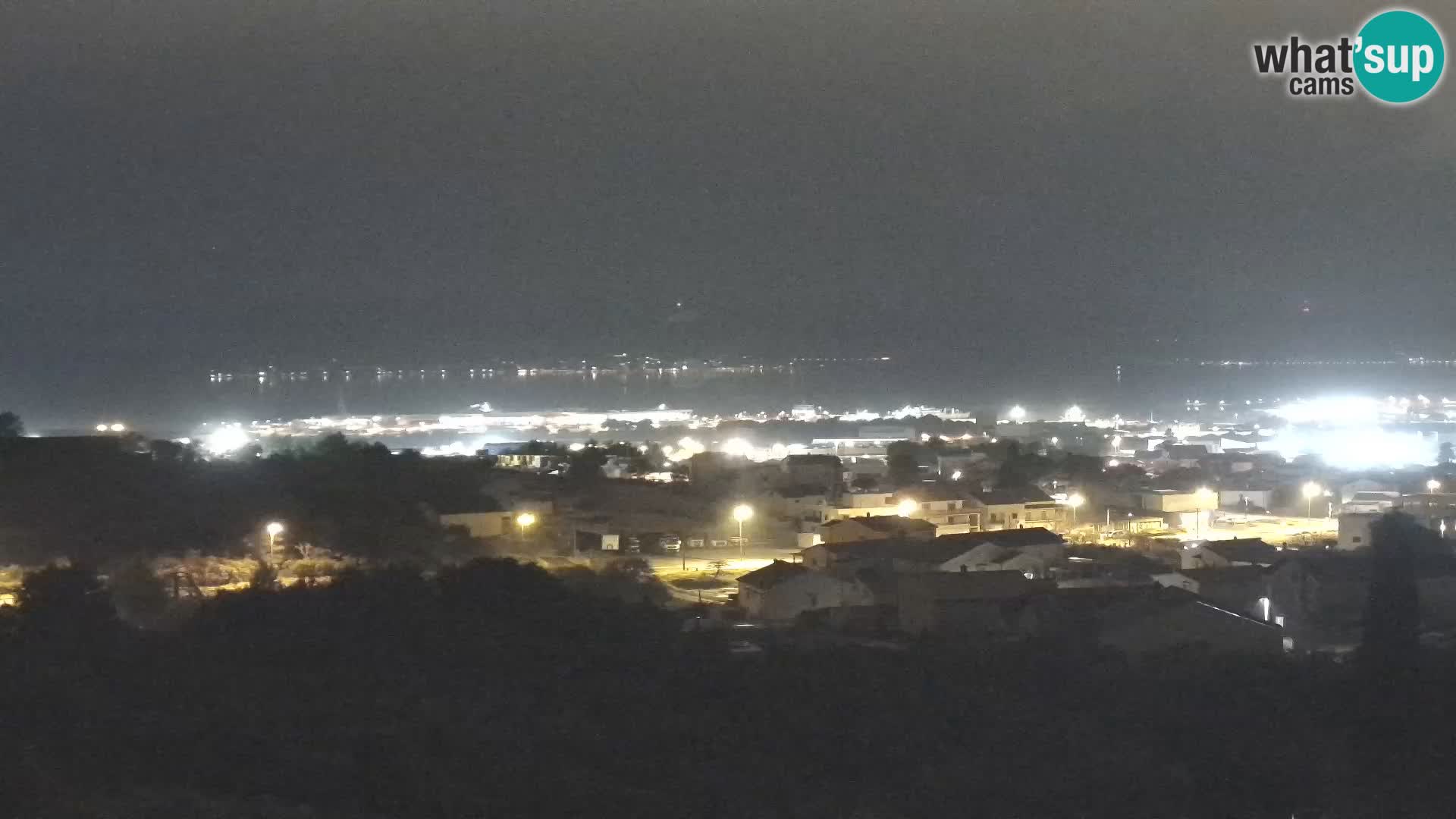 Panorama de la Webcam del Puerto Gazenica de Zadar, Zadar, Croacia