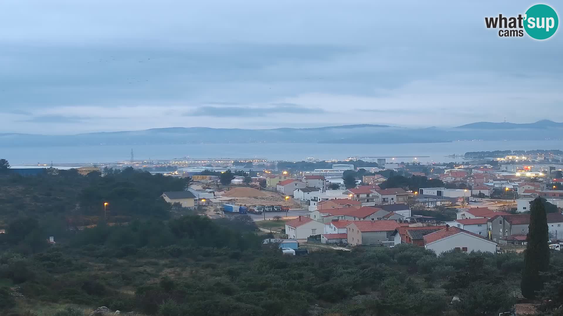 Zadar Port Gazenica Webcam Panorama, Zadar, Croatia