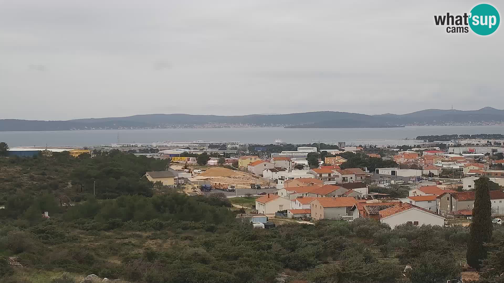 Zadar Pristanišče Gazenica s panoramsko spletno kamero, Zadar, Hrvaška