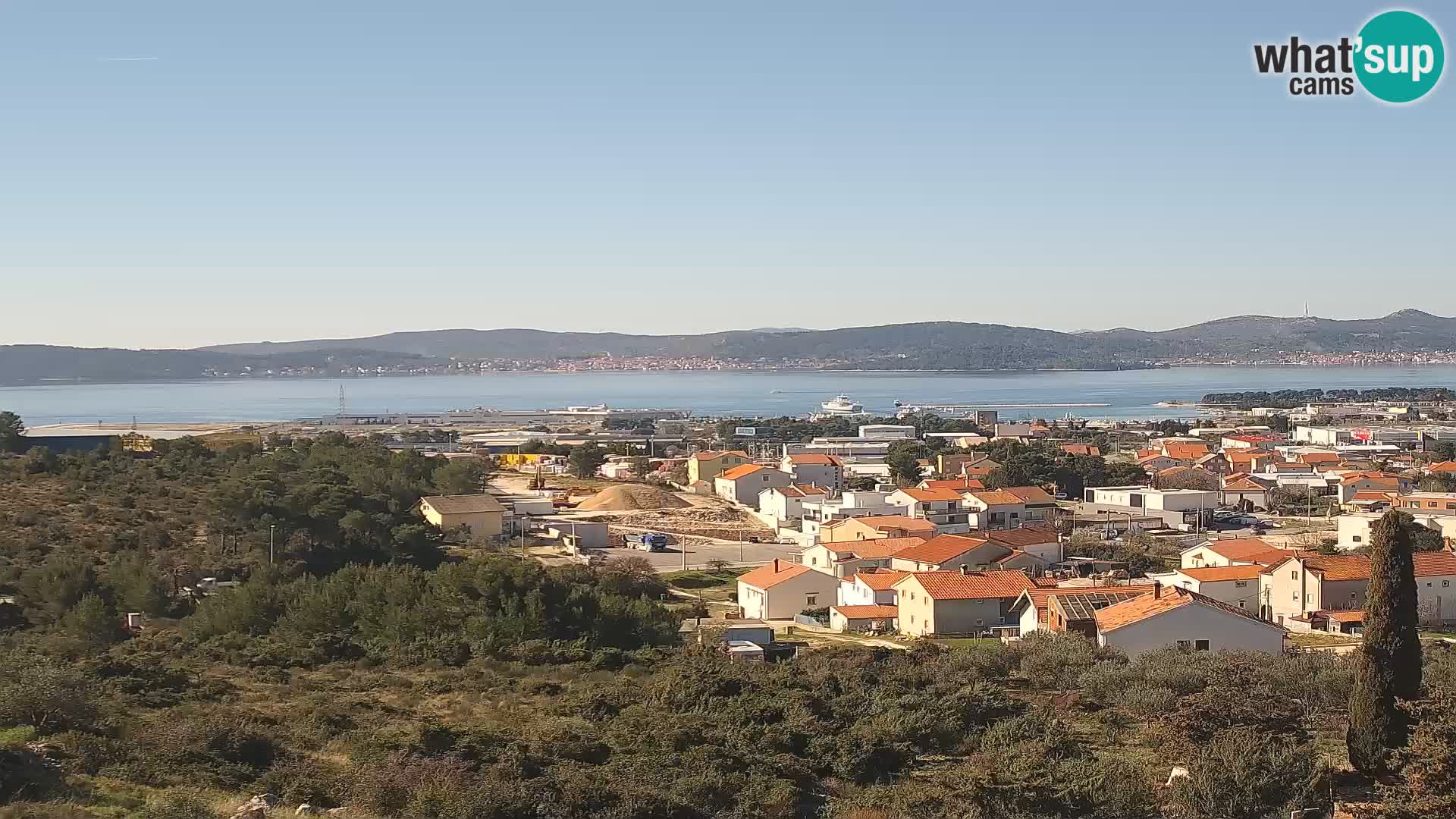 Zadar Port Gazenica Webcam Panorama, Zadar, Croatia