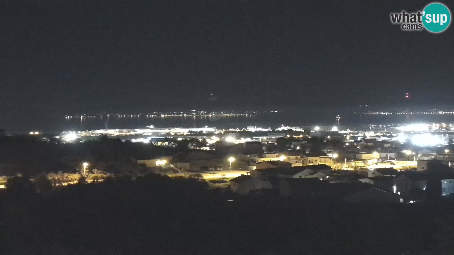 Panorama de la Webcam del Puerto Gazenica de Zadar, Zadar, Croacia