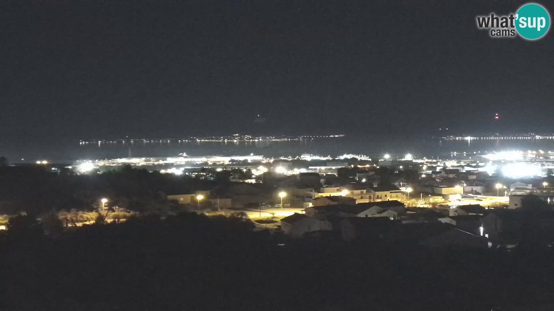 Panorama de la Webcam del Puerto Gazenica de Zadar, Zadar, Croacia