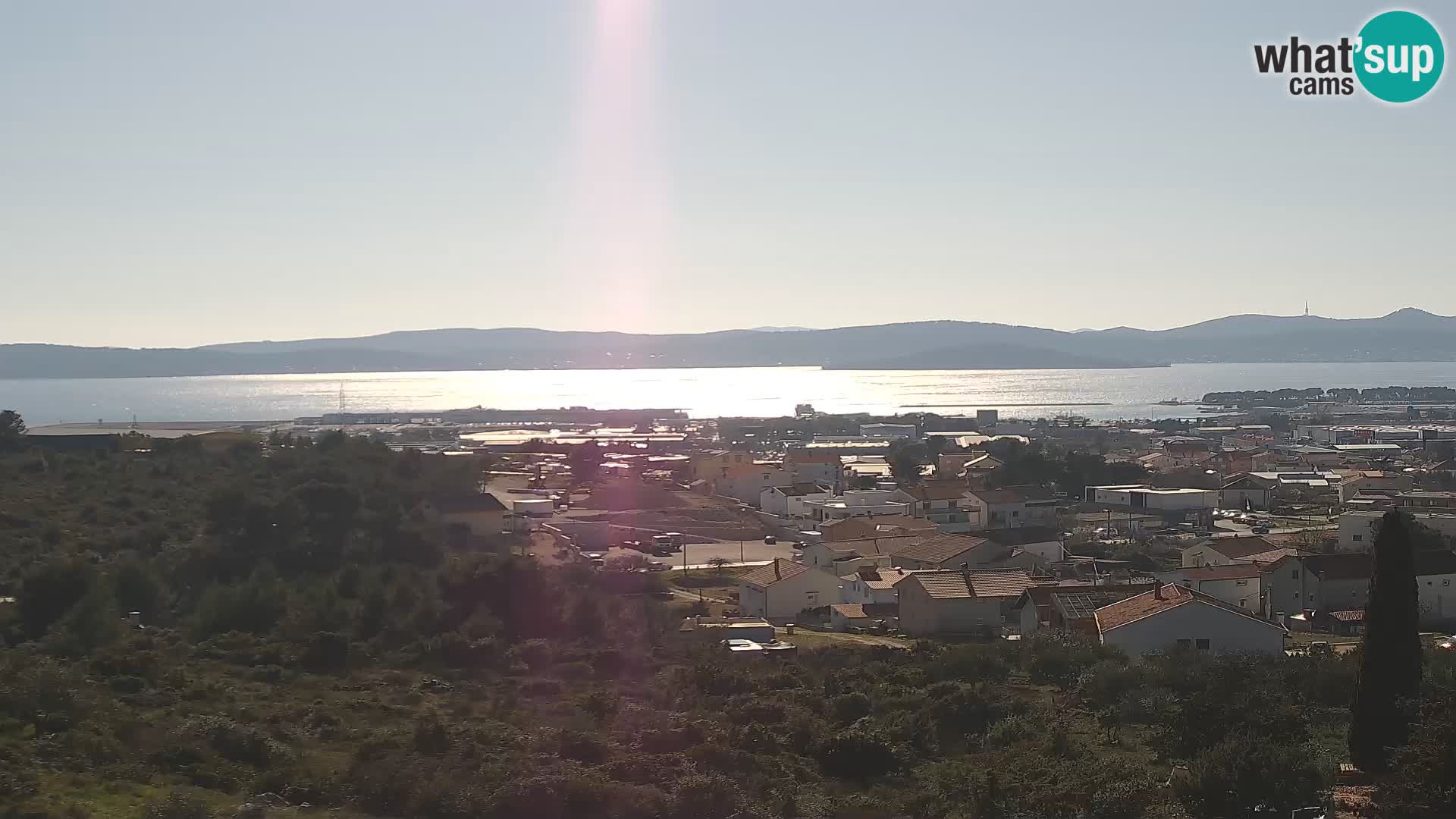 Zadar Port Gazenica Webcam Panorama, Zadar, Croatie