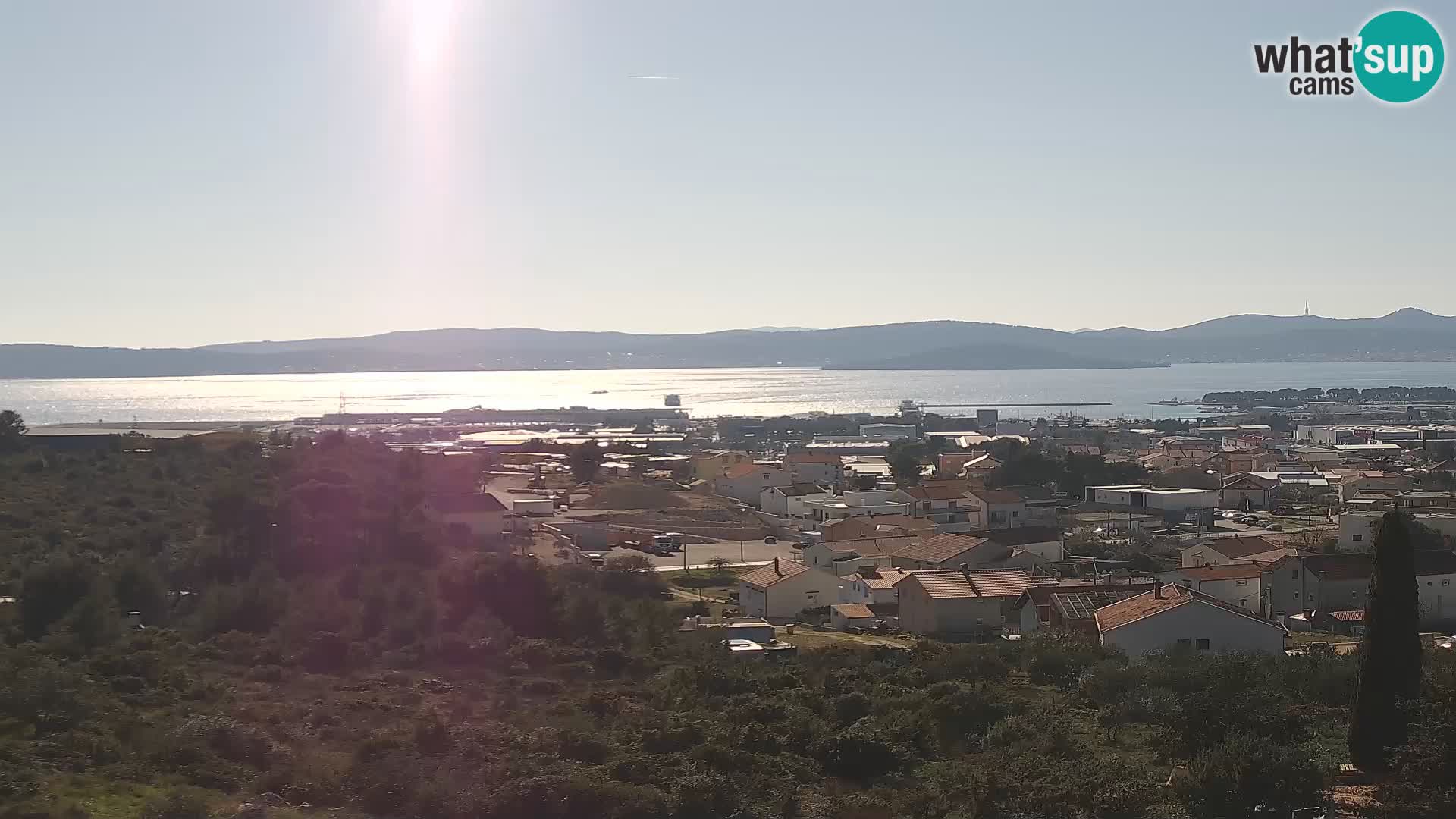 Zadar Port Gazenica Webcam Panorama, Zadar, Croatie