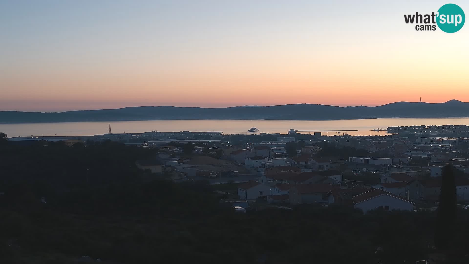 Zadar Port Gazenica Webcam Panorama, Zadar, Croatie