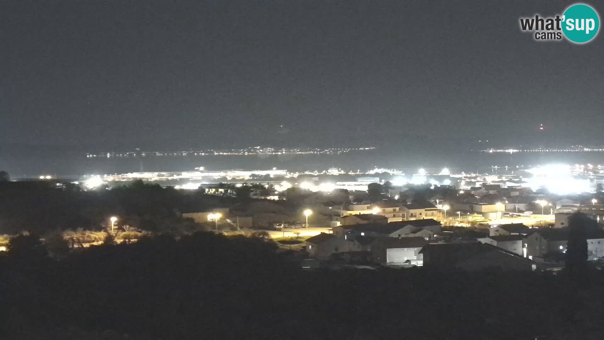 Panorama de la Webcam del Puerto Gazenica de Zadar, Zadar, Croacia