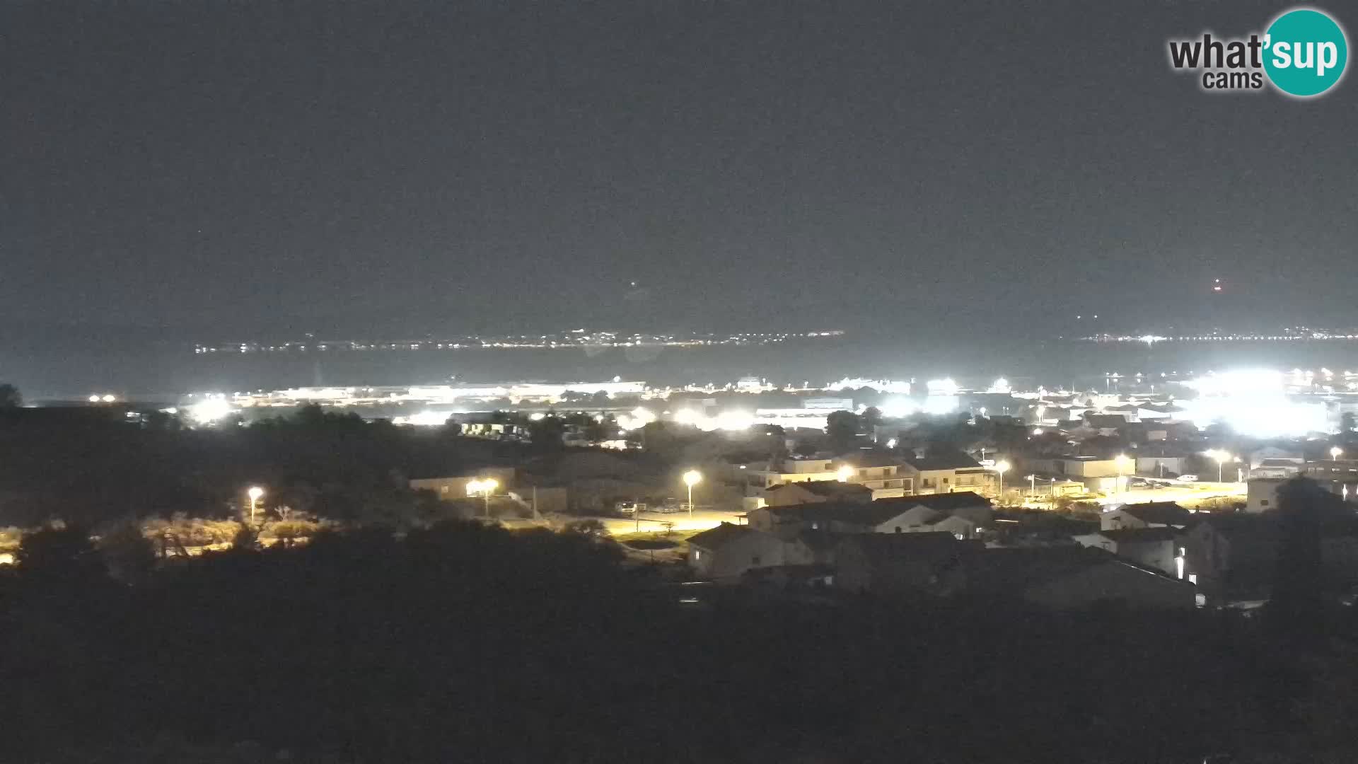 Panorama de la Webcam del Puerto Gazenica de Zadar, Zadar, Croacia