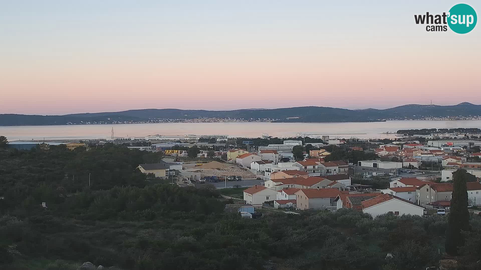 Zadar Port Gazenica Webcam Panorama, Zadar, Croatie