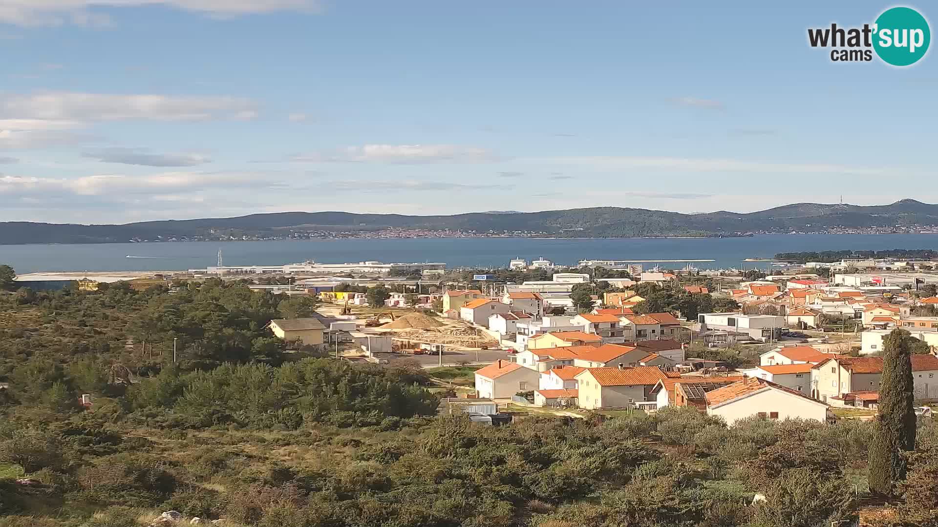 Zadar Port Gazenica Webcam Panorama, Zadar, Kroatien