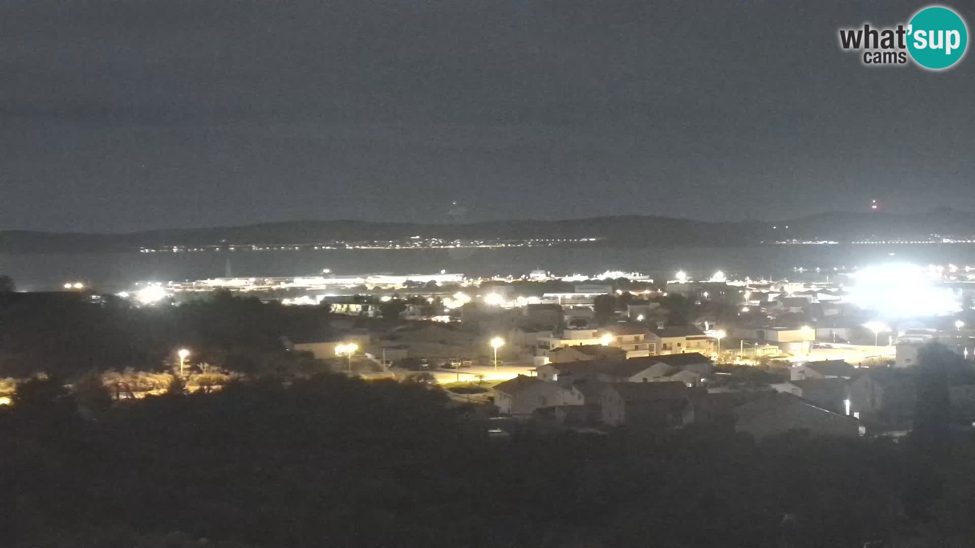 Panorama de la Webcam del Puerto Gazenica de Zadar, Zadar, Croacia