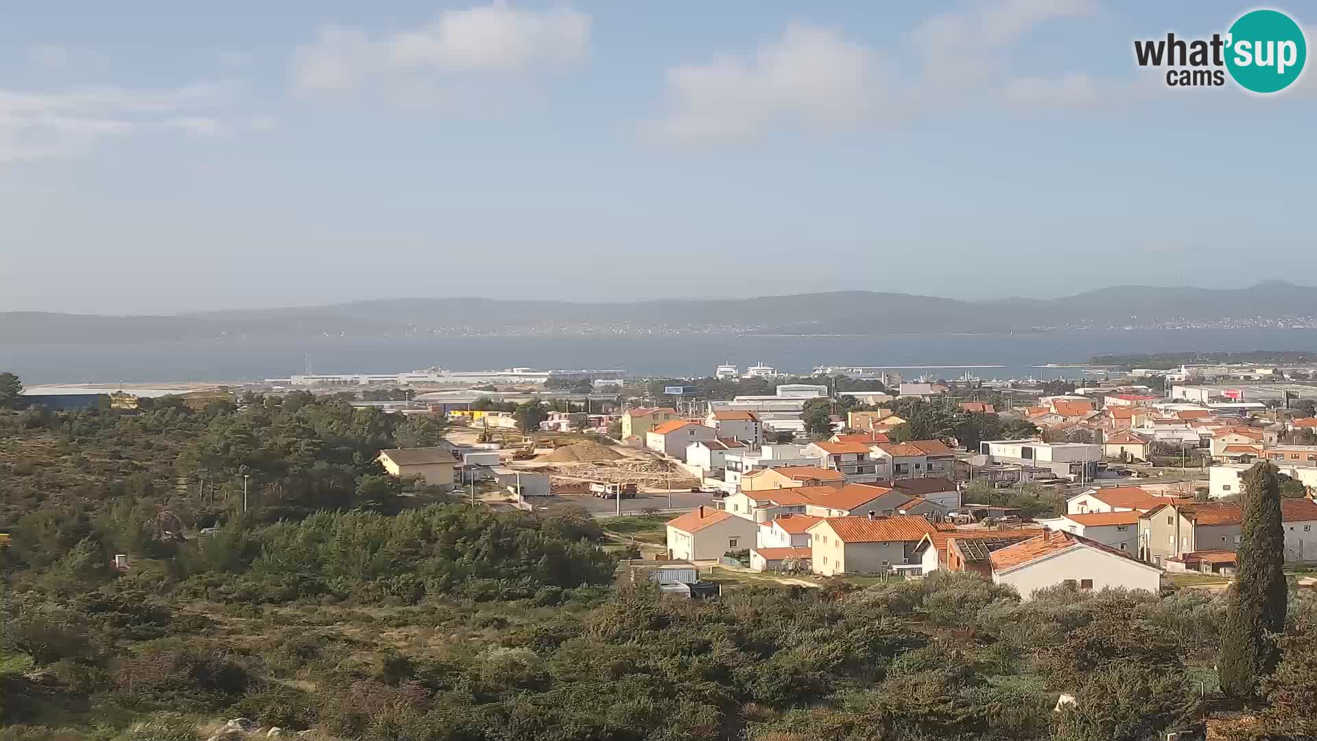 Zadar Port Gazenica Webcam Panorama, Zadar, Kroatien