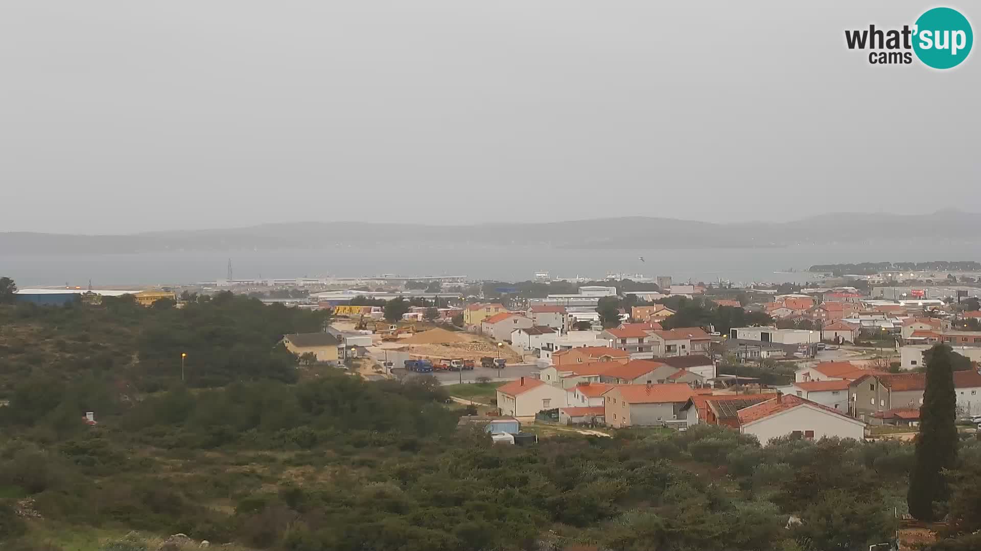 Zadar Port Gazenica Webcam Panorama, Zadar, Croatia