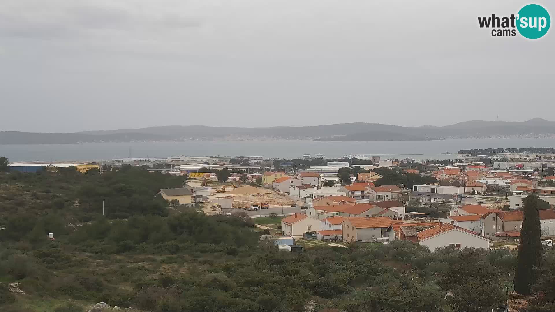 Zadar Port Gazenica Webcam Panorama, Zadar, Croatie