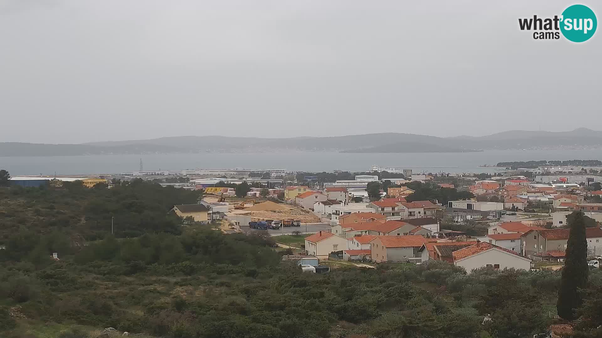 Zadar Port Gazenica Webcam Panorama, Zadar, Croatia