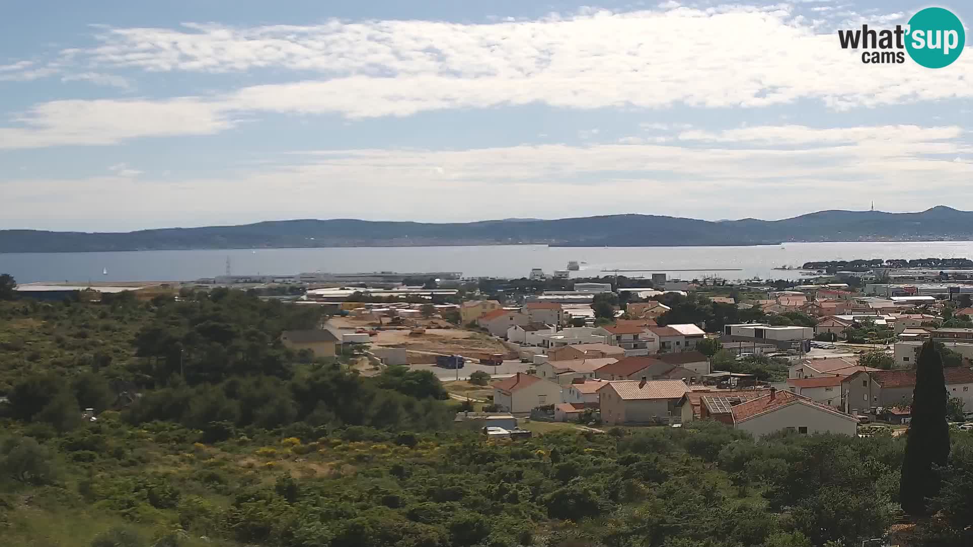 Zadar Port Gazenica Webcam Panorama, Zadar, Kroatien