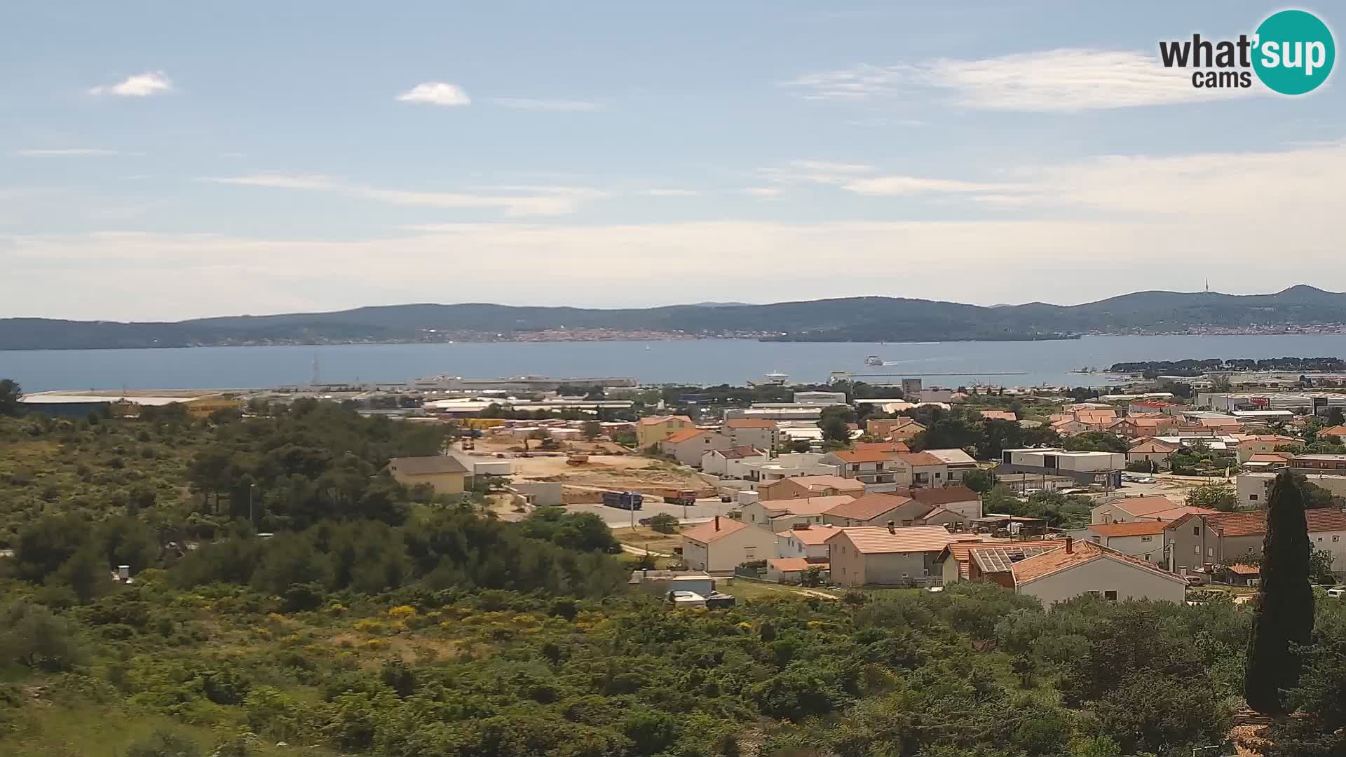 Zadar Port Gazenica Webcam Panorama, Zadar, Croatia