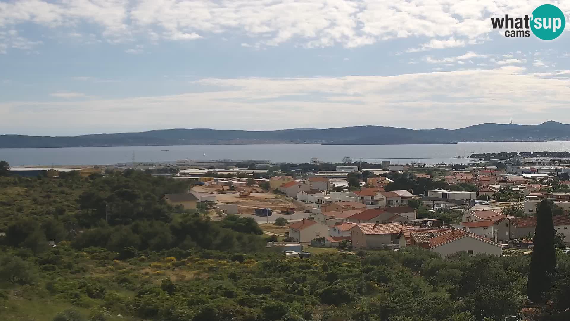 Zadar Pristanišče Gazenica s panoramsko spletno kamero, Zadar, Hrvaška