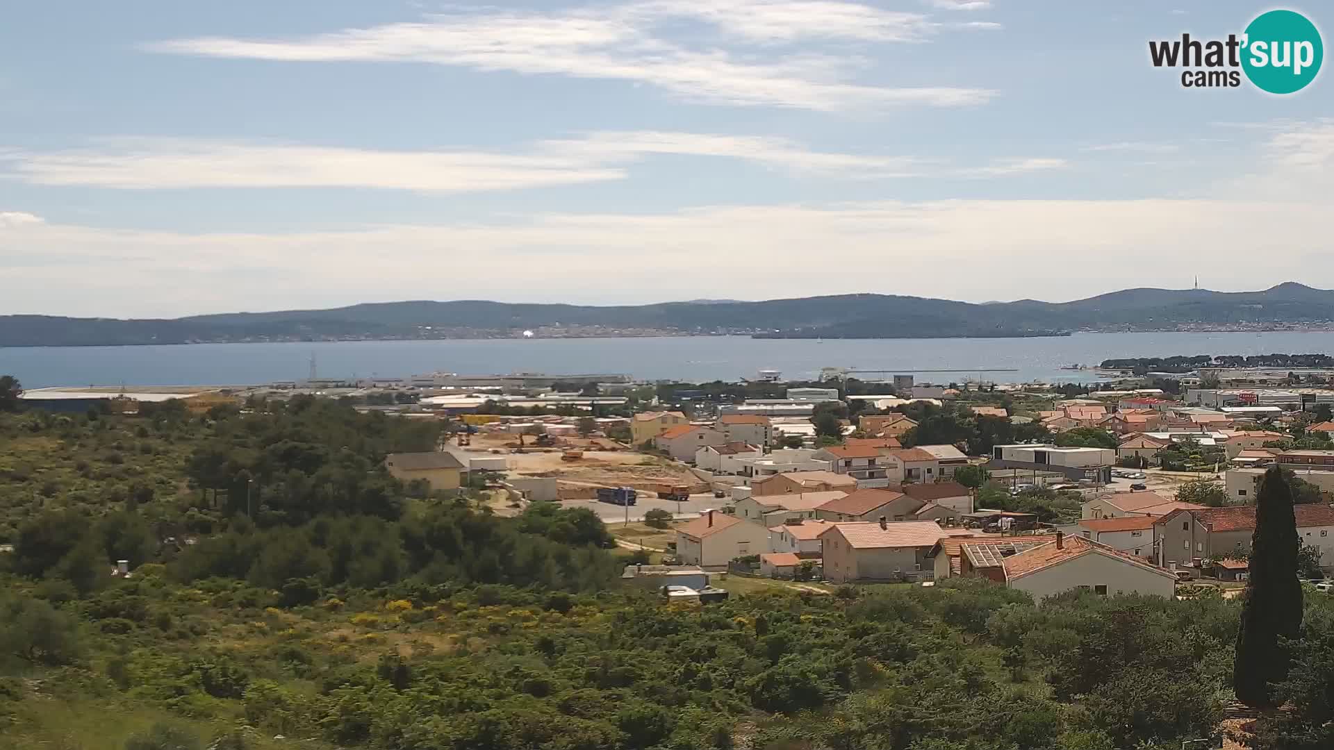 Zadar Port Gazenica Webcam Panorama, Zadar, Croatia