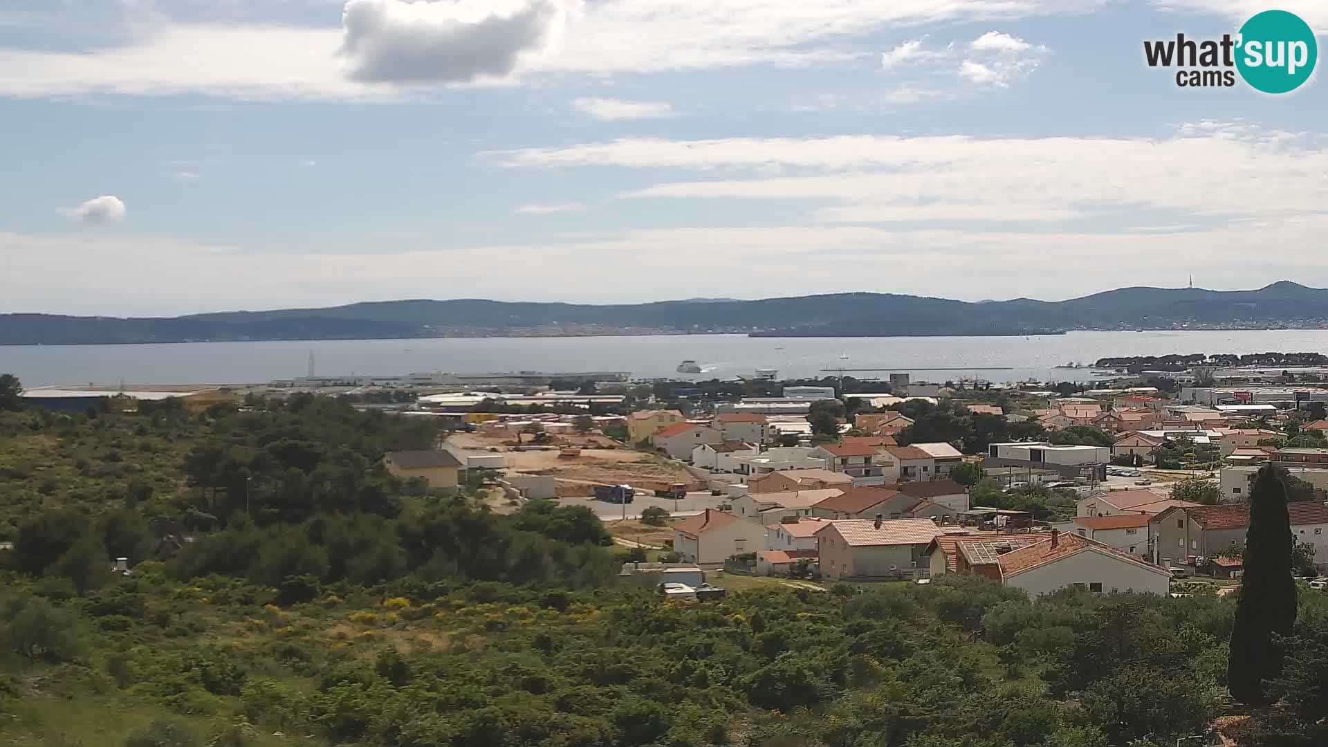 Zadar Port Gazenica Webcam Panorama, Zadar, Croatia