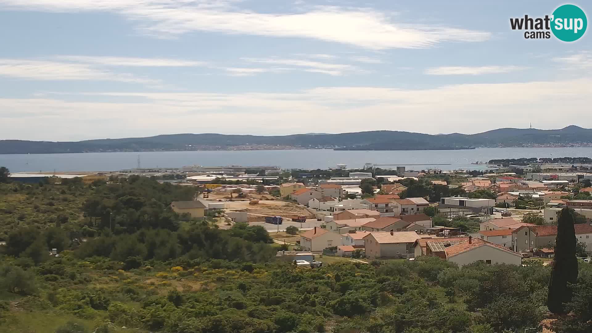 Zadar Port Gazenica Webcam Panorama, Zadar, Croatie