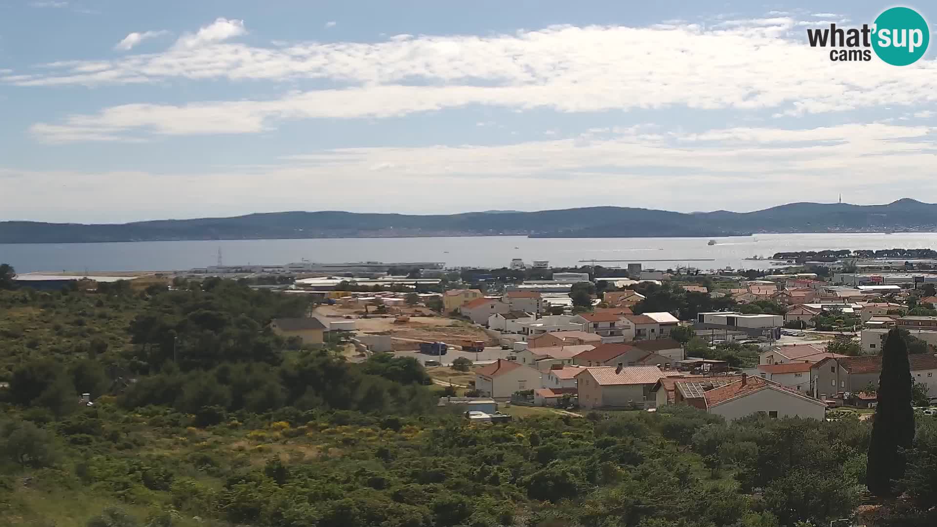 Zadar Port Gazenica Webcam Panorama, Zadar, Croatia