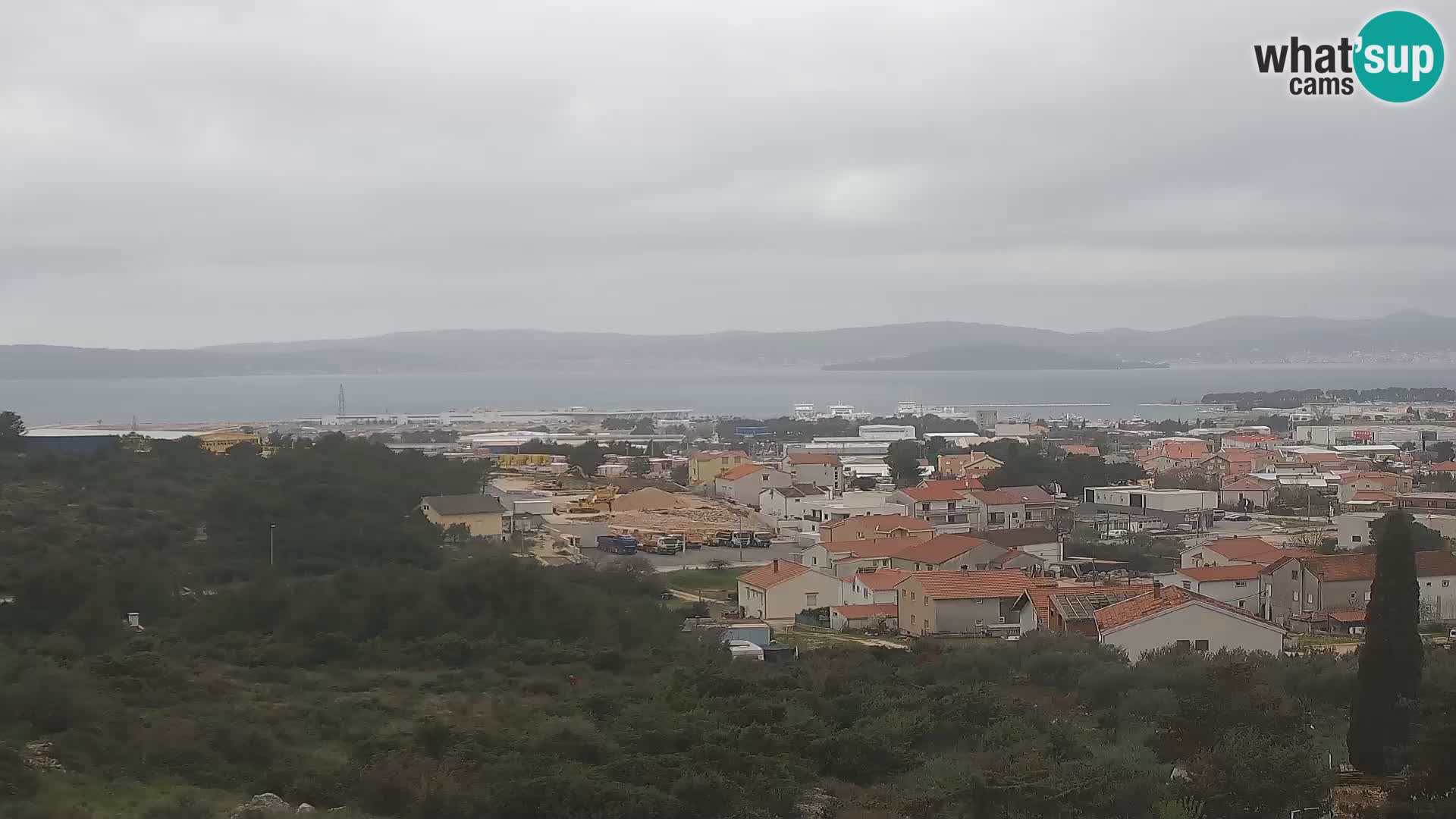 Zadar Port Gazenica Webcam Panorama, Zadar, Croatie