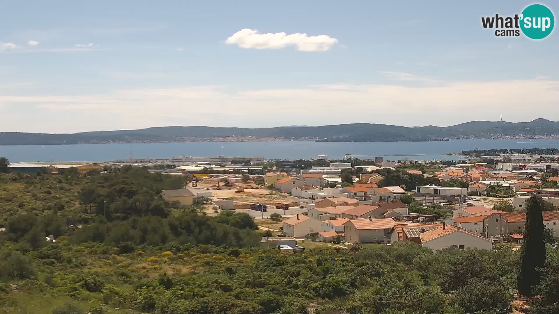 Zadar Port Gazenica Webcam Panorama, Zadar, Croatia