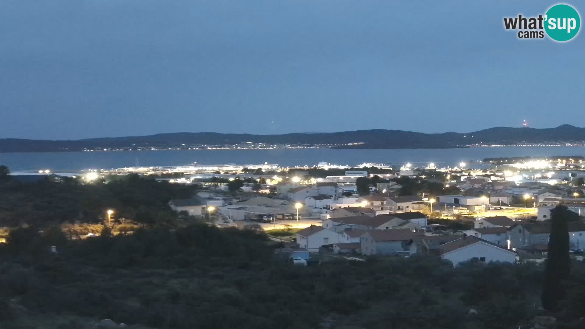 Zadar Port Gazenica Webcam Panorama, Zadar, Croatie