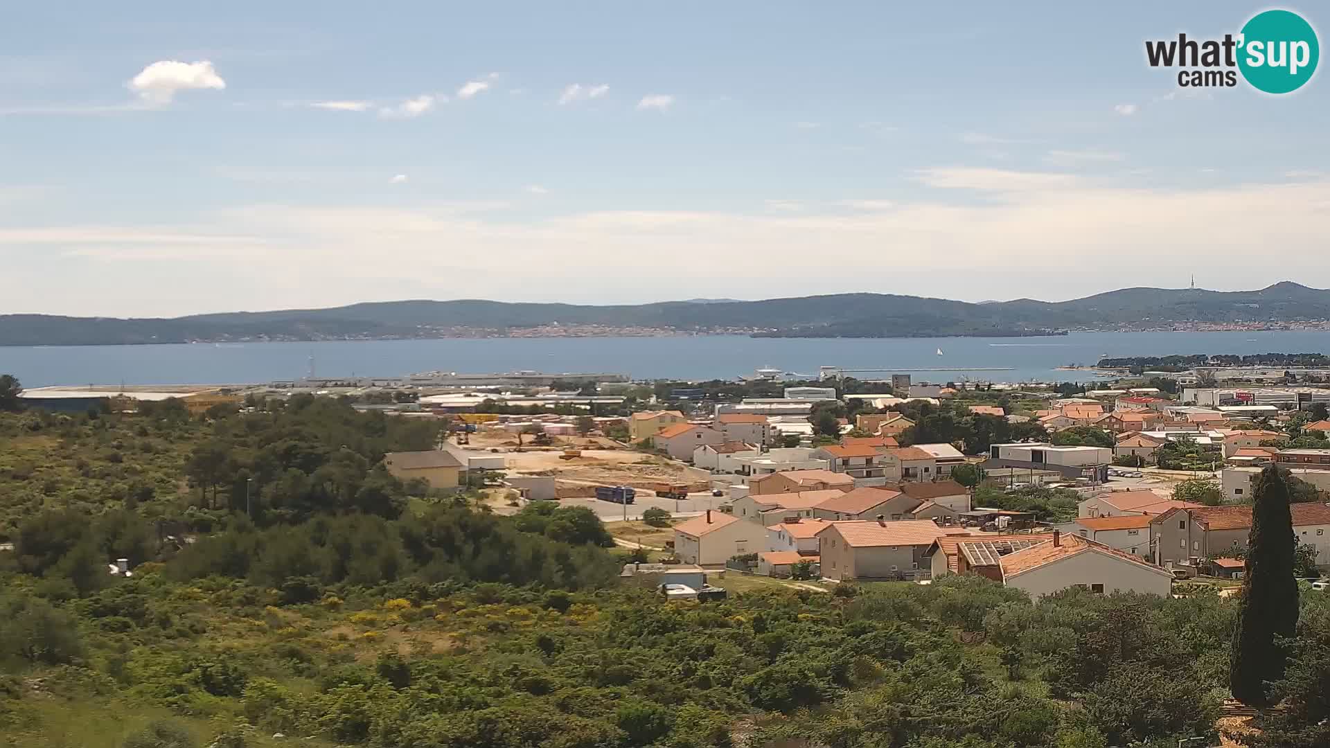 Zadar Port Gazenica Webcam Panorama, Zadar, Croatia
