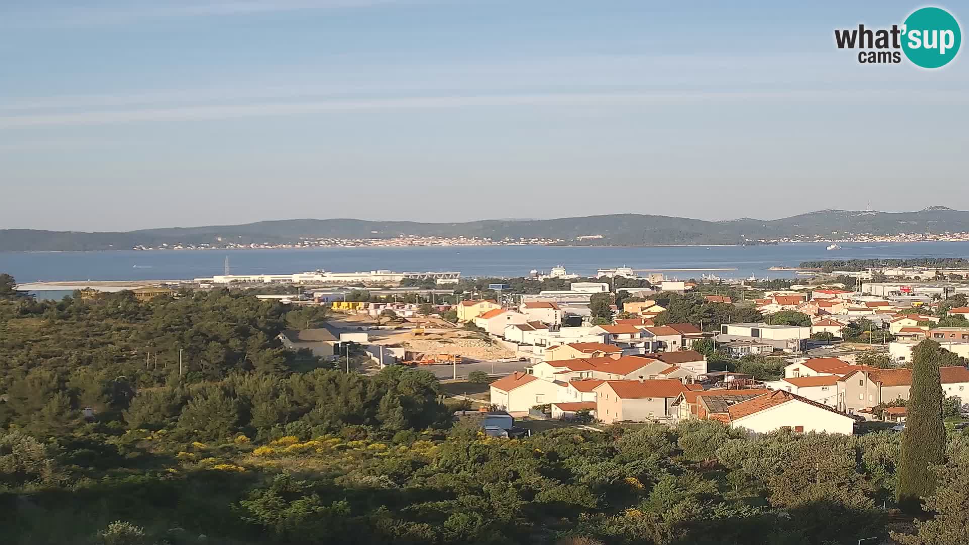 Zadar Port Gazenica Webcam Panorama, Zadar, Croatie
