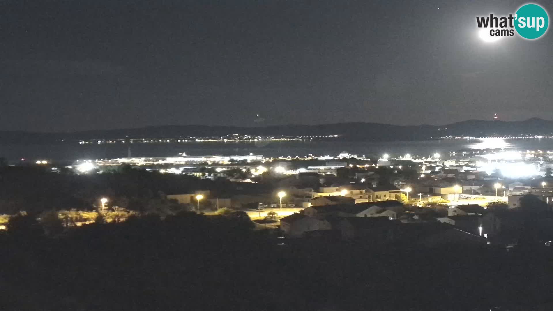 Zadar Port Gazenica Webcam Panorama, Zadar, Kroatien